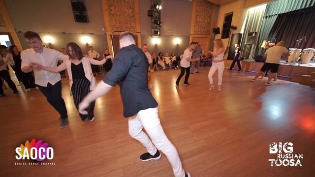 Andrey Bryukhovskikh and Valeriya Lebedeva Salsa Dancing at BIG RUSSIAN TOOSA 2019, Fri 21.06.2019 смотреть онлайн
