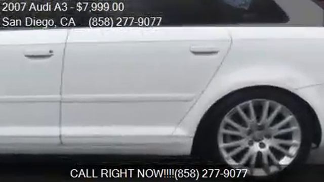 2007 Audi A3 2.0T 4dr Wagon 6A for sale in San Diego, CA 921 смотреть онлайн