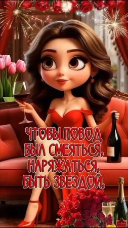 8 Марта 💐 Девочки 🍸