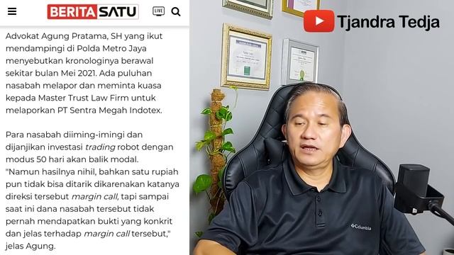 Rugi Ratusan Milyar Para Pemain Melaporkan Robot Trading EA50 Ke Polda Metro Jaya!!!