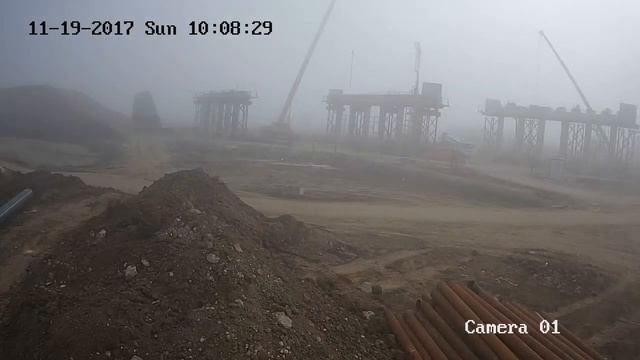 Kerchensky bridge : Podhod : Stalingradskiy Prospekt : 20171119 смотреть онлайн