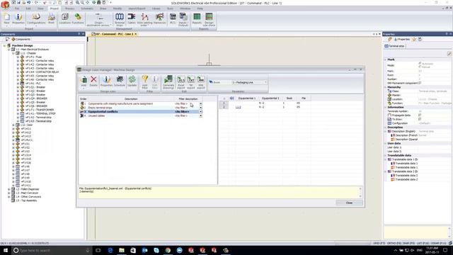 SOLIDWORKS Electrical: Design Rule Check