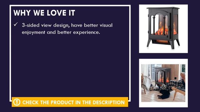 Xbeauty Electric Fireplace Stove Review - Best Electric Fireplace for The Money смотреть онлайн