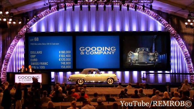 1960 Mercedes Benz 220 SE Cabriolet смотреть онлайн