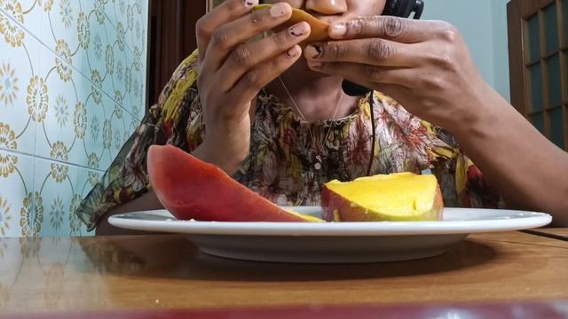 Asmr/ juicy yummy mango mukbang 🥭🤤😋❤ #asmr смотреть онлайн