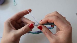ОБУЧАЮЩИЙ БЛОК : Фабричный наборный край по кругу резинка 2*2