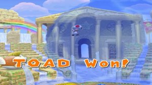 Mario Party 7 - Volcano Peril - Toadette vs Toad vs Dry Bones vs Mario