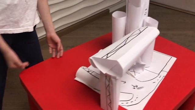 Космодром своими руками из бумаги