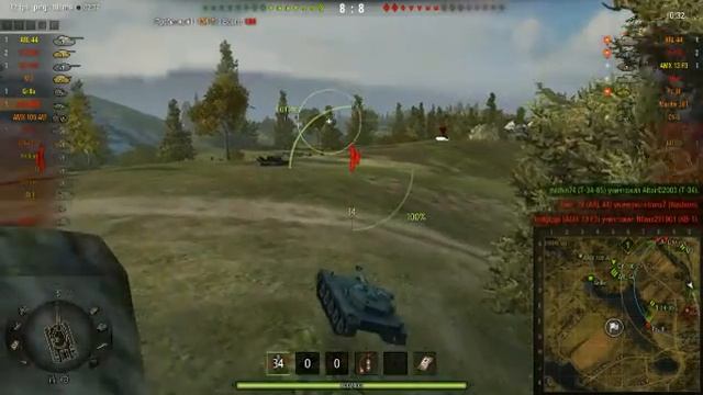 World of tanks Самый неумелый светляк на AMX ELC bis смотреть онлайн