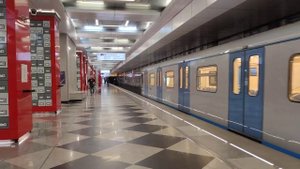 Метро Рассказовка библиотечно-писательская и крайняя станция Солнцевской линии метро Москвы #Moscow