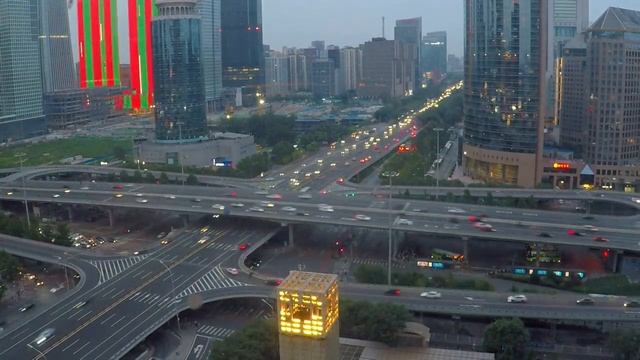 China High Way Time Lapse Day To Night смотреть онлайн