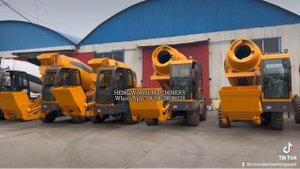 разные модели на китайские самоходные бетономешалки с самозагрузкой#бетономешалка#кармикс#бетонн#бр