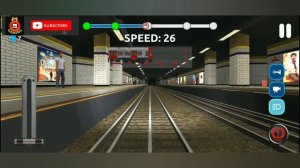 Subway Train Simulator London gameplay