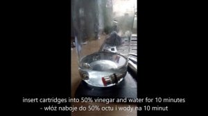 aquafilter tap is dripping how to clean the cartridge   aquafilter kran kapie cieknie jak wyczyścić