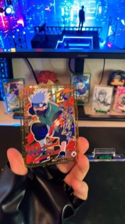 METAL KAKASHI #unboxing #anime #карточки #cards #распаковка #naruto #dinosaur #какашихатаке