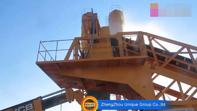 Working Video of YHZS75 Mobile Concrete Batching Plant.