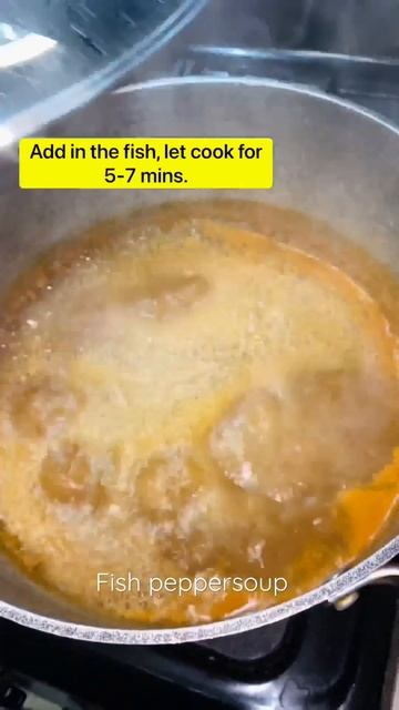 Nigerian Fish Peppersoup! #shorts смотреть онлайн