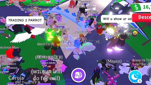 O QUE TROCAM POR SKELE REX MEGA NEON NO ADOPT ME