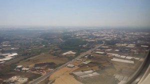 Посадка в Анталье.  Boeing 767-300 AZUR air