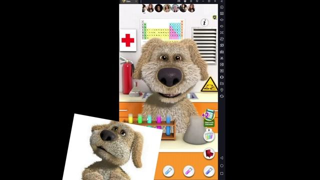 Говорящий Бэн играет в игру Talking Ben смотреть онлайн