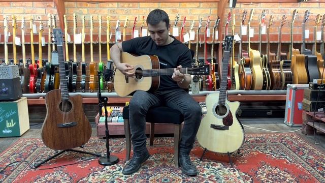 Обзор акустической гитары Tyma TD-15 в комплекте с аксессуарами | SKIFMUSIC.RU смотреть онлайн