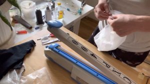 Ремонт баллона Кайта