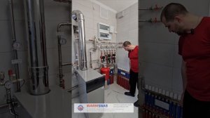 Монтаж отопления в доме 160м.кв
