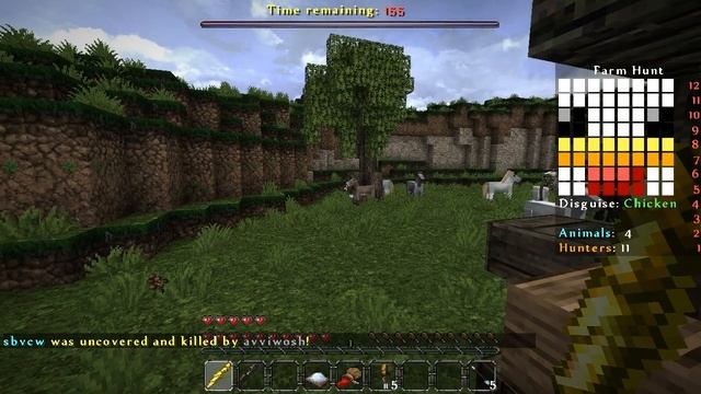 Minecraft Farm Hunt! Тактика [2]