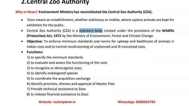 UPSC/IAS current affairs: Environmental Terms for IAS Prelims examination