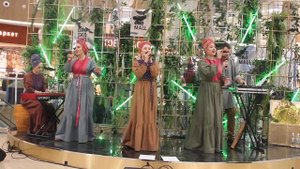 Фолк-фьюжн проект "Красные бусы" г. Хабаровск "Ой, заплакали глаза мои"