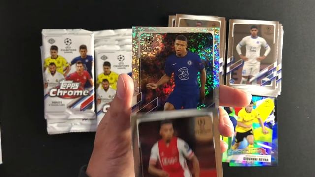 2020/2021 Topps Chrome UEFA Champions League Hobby Box Opening 🔥 смотреть онлайн