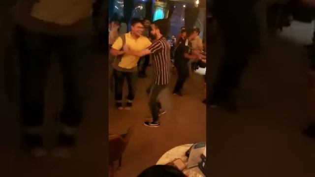 Salsa Devroop Sharma & Sooraj Varma social dancing same gender
