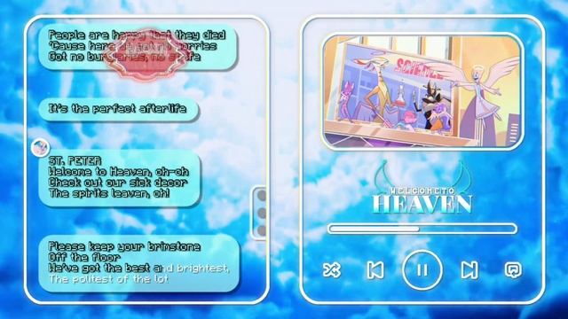 [Hazbin Hotel] Welcome To Heaven Lyrics смотреть онлайн