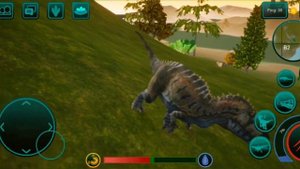 Онлайн Динозавры Симулятор 3Д. ИГРАЮ за Гиганотозавра