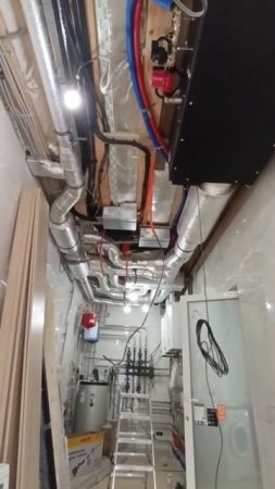 Здесь у нас сердце дома. HVAC. Вентустановка. Вентиляция. Коттедж. 

#коттедж #вентиляциядома #hvac