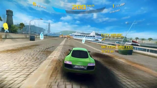 Barcelona Spain 🔥🔥 race point || Audi r8-etron || ashpalt8 || Gameloft || carracing ❤️ смотреть онлайн
