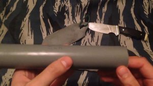 Cамодельные ножны их трубы ПВХ