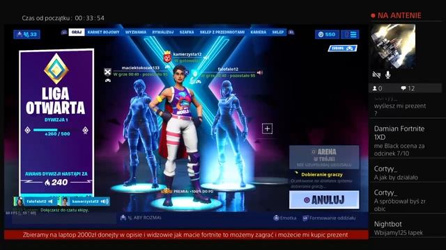 Fortnite: Nowe zmiany na Dusty! Gramy razem z widzami/oceniam kanały za suby wbiamy 300 subów смотреть онлайн