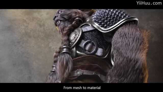 CG Movie|Maya|ZBrush Tutorial: Cinematic character model《The lion spirit king》