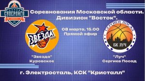 Соревнования Московской области. Дивизион "Восток".
