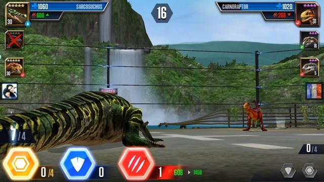 LOS TRES MAS FUERTES-Antarctopelta-Jurassic World смотреть онлайн