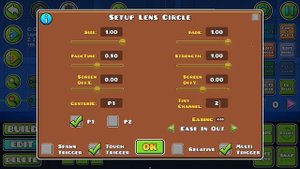 КАК СДЕЛАТЬ ЭФФЕКТ ТЕМНОТЫ ВОКРУГ ИГРОКА В GEOMETRY DASH 2.2 ГАЙД