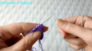 Бактус спицами с красивым оформлением края.#бактусспицами#вязаниесверой#вязание