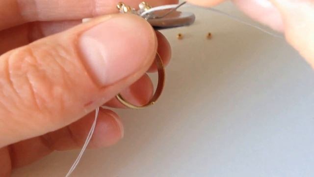 Комплект "ПЕРЛАМУТРОВЫЙ" кольцо TUTORIAL смотреть онлайн