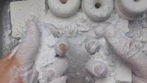 Fresh Gym Chalk | Homemade Blocks & Donuts | Crunchy | Crunch | Crispy | Oddly Satisfying #asmr