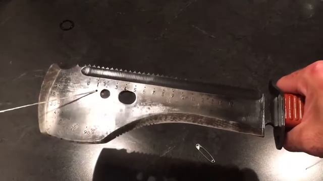 SPETSNAZ MACHETE / UVSR / TAIJA / RUSSIAN SURVIVAL RESCUE TOOL / BAKELITE !! смотреть онлайн