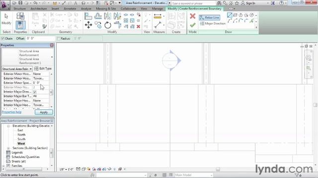 Revit Structure 2013 Essential Training 07 04 SC11 reinforce смотреть онлайн