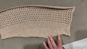 ПЕРВОЕ ВИДЕО! Футболка из льна. Спицы LYKKE. Готовые работы. Процессы. Новая пряжа.