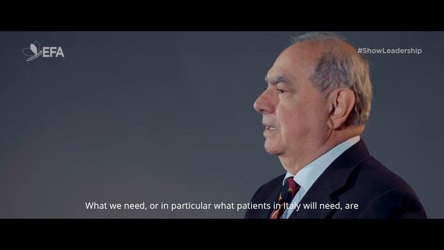 We need better diagnosis and better access to medication - EFA ShowLeadership campaign