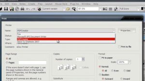 How to export Sibelius file to PDF
